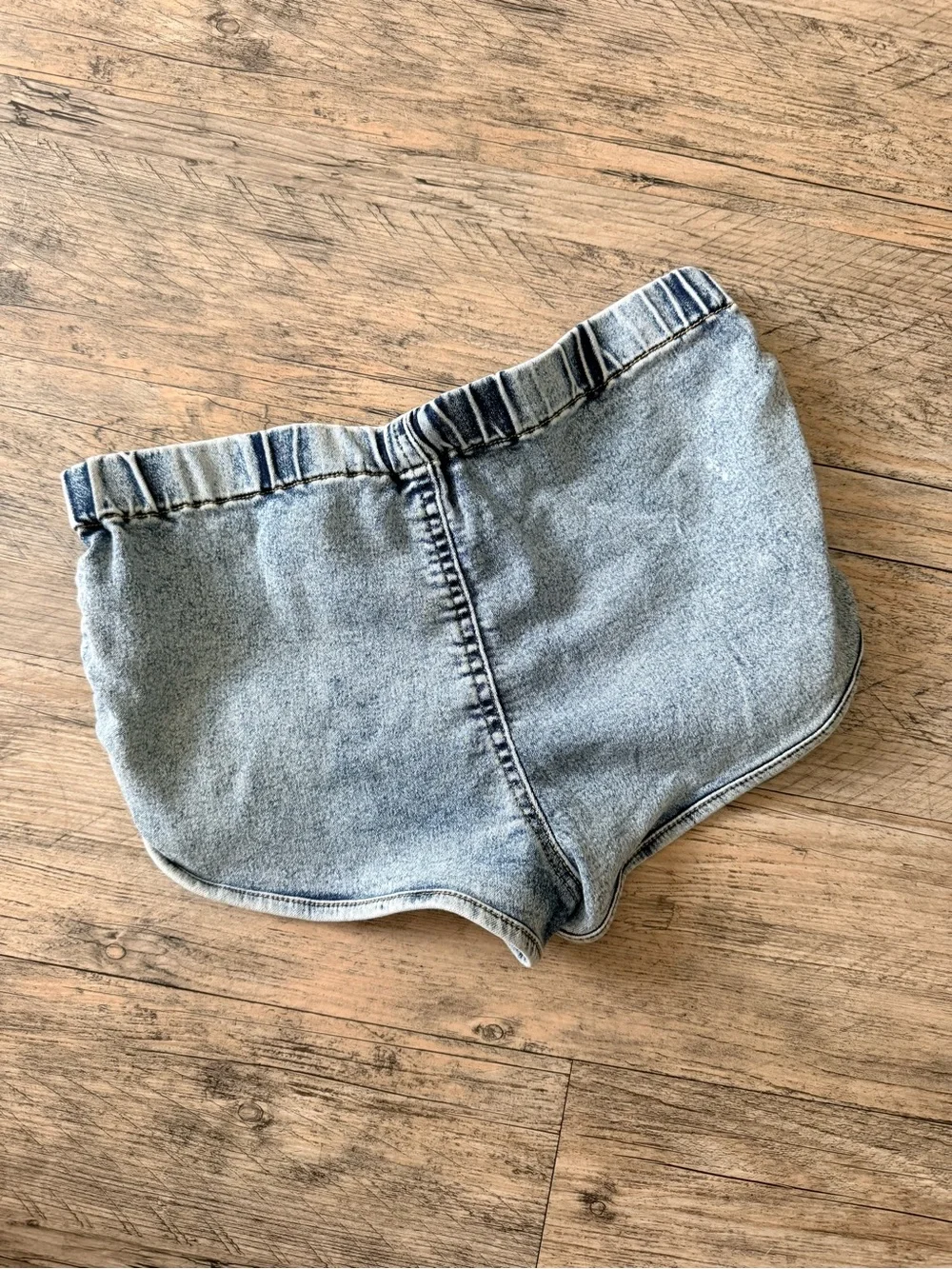 Forever 21 Light Wash Denim Shorts